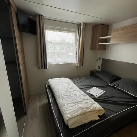 Parque de Campismo Mobil-home - Clim, Tv, Lv, Ll - La Carabasse 4 Etoiles - Mh-a021 Vias