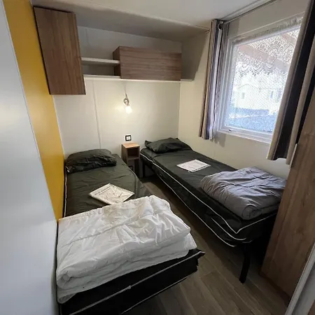 Mobil-home - Clim, Tv, Lv, Ll - La Carabasse 4 Etoiles - Mh-a021 *