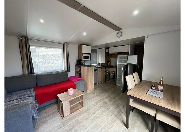 Mobil-home - Clim, Tv, Lv, Ll - La Carabasse 4 Etoiles - Mh-a021 Parque de Campismo Vias