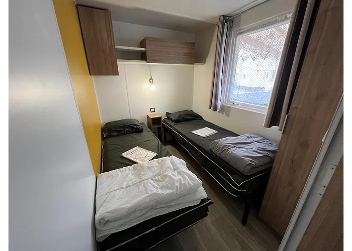 Mobil-home - Clim, Tv, Lv, Ll - La Carabasse 4 Etoiles - Mh-a021 *