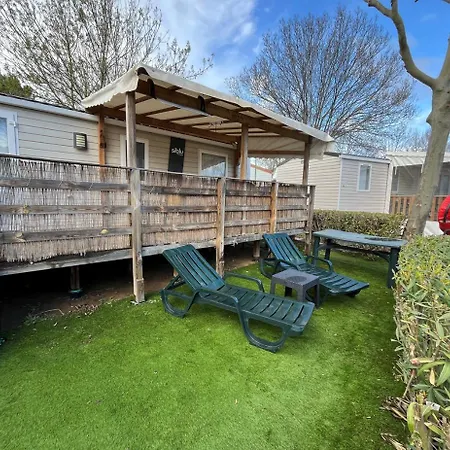 Mobil-home - Clim, Tv, Lv, Ll - La Carabasse 4 Etoiles - Mh-a021 Vias