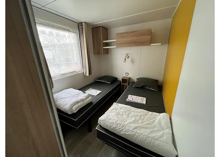 Mobil-home - Clim, Tv, Lv, Ll - La Carabasse 4 Etoiles - Mh-a021